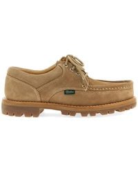 Paraboot - Thiers Lace-Up Stitched Boat Shoes - Lyst