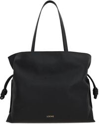 Loewe - フラメンコ ノット レザーハンドバッグ L - Lyst
