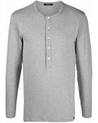 Tom Ford - Long-Sleeve Button-Fastening Top - Lyst