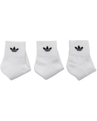 adidas - Logo Socks (Set Of Three) - Lyst