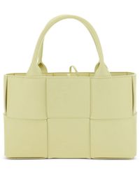 Bottega Veneta - Small Arco Leather Tote Bag - Lyst