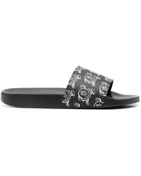 Moncler - Logoed Basile Slippers - Lyst