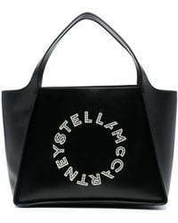 Stella McCartney - Broderie Anglaise-Logo Tote Bag - Lyst