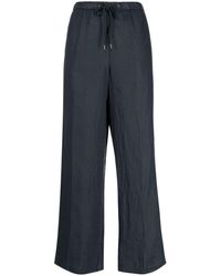 James Perse - Straight-leg Linen Trousers - Lyst