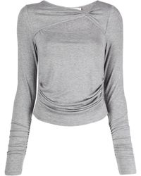 B+ AB - Cut-out Gathered Ribbed Top - Lyst