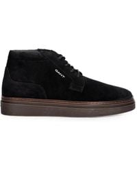GANT - Schnürstiefel Aus Wildleder - Lyst