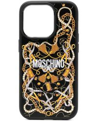 Moschino - Graphic-Print Iphone 14 Pro Case - Lyst