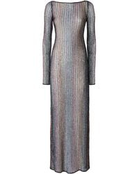 Missoni - Knit Midi -jurk - Lyst