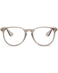 Ray-Ban - Erika Brille Mit Rundem Gestell - Lyst