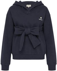 ShuShu/Tong - Hoodie À Patch Logo Et Détail De Nœud - Lyst