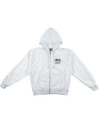 Stussy - Dover Street Market Los Angeles Zip-Up Hoodie - Lyst