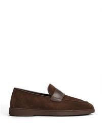 Giuseppe Zanotti - Suede Loafers - Lyst