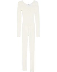 Laneus - Long-Sleeve Knitted Jumpsuit - Lyst