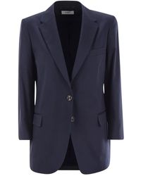 SAULINA - Antonia Single-Breasted Blazer - Lyst