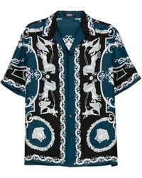 Versace - Hall Of Heroes ショートスリーブシャツ - Lyst