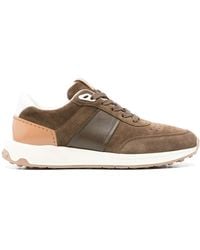 Tod's - Logo-Patch Sneakers - Lyst
