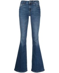 Liu Jo - Skinny-cut Flared Jeans - Lyst