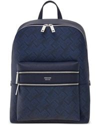 Ferragamo - Gancini Rugzak Met Reliëf - Lyst