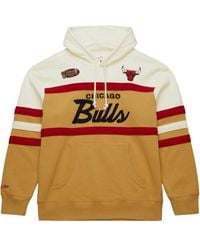 Mitchell & Ness - Hoodie Nba Head Coach Bulls 'Tan/Cream' - Lyst