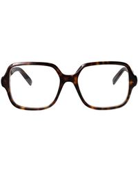 Givenchy - Brille Mit Eckigem Gestell - Lyst