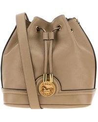 Chloé - Horse Medal Bucket Bag - Lyst