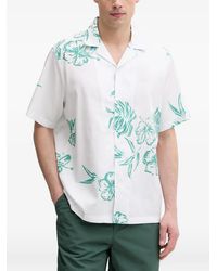 Oakley - Hibiscus Breeze Floral-Print Short-Sleeve Shirt - Lyst
