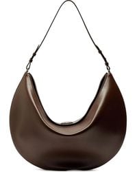 Jacquemus - The Ovalo Leather Large Shoulder Bag - Lyst