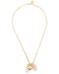 La DoubleJ - Charm-Detail Chain-Link Necklace - Lyst