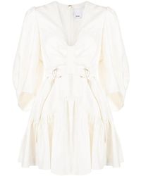 Acler - Double-Belt Flared Dress - Lyst
