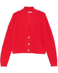 Alice + Olivia - V-Neck Cardigan - Lyst