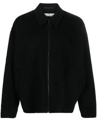 Acne Studios - Zip-Up Wool Shirt Jacket - Lyst