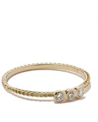 Wouters & Hendrix - 18Kt Chain Diamond Ring - Lyst