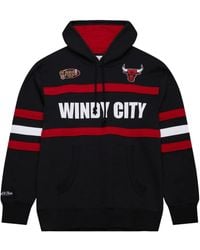 Mitchell & Ness - Hoodie Nba Head Coach Logo Bulls - Lyst