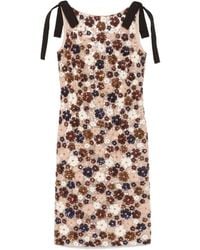 N°21 - Sequinned Midi Dress - Lyst