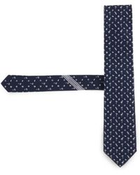Ferragamo - Tropical-Pattern Silk Tie - Lyst
