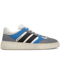 Bally - Panelled Suede Sneakers - Lyst