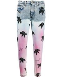 Philipp Plein - Printed Boyfriend Jeans - Lyst