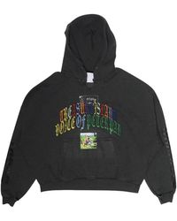 PALY - Embroidered Distressed Hoodie - Lyst