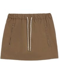 Apparis - Ada Drawstring Mini Skirt - Lyst