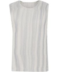Homme Plissé Issey Miyake - Pleated Tank Top - Lyst