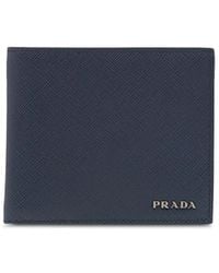Prada - Two-Tone Card Holder - Lyst