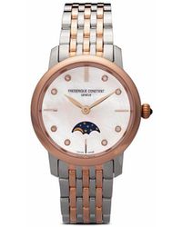 Frederique Constant - Slimline Moonphase 30mm - Lyst