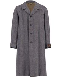 Gucci - Houndstooth-check Coat - Lyst