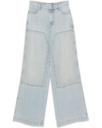 Sandro - Rhinestone-Embellished Jeans - Lyst