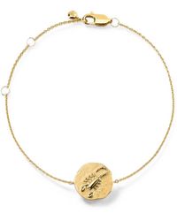 Monica Vinader - Scorpio Zodiac Chain Bracelet - Lyst
