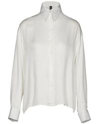 Tessitura Body Couture - Swarovski Crystal-Embellished Oversized Shirt - Lyst