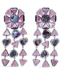 Tory Burch - Curiosity Chandelier Earrings - Lyst