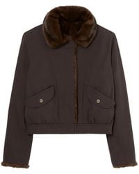 Claudie Pierlot - Short Reversible Nylon Parka - Lyst