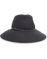 Peserico - Bead-Embellished Wide-Brim Hat - Lyst
