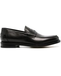 Doucal's - Slip-on Leather Penny Loafers - Lyst